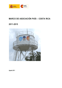 marco de asociación país – costa rica 2011-2015