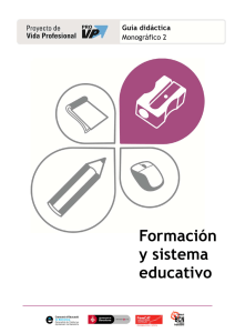Formación y sistema educativo - Consorci d`Educació de Barcelona