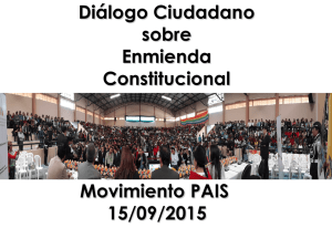 Diapositiva 1 - Alianza PAIS