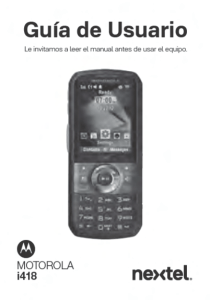 i418 - Motorola Support