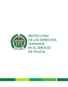 protección de los derechos humanos en el servicio de policía