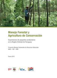 Manejo Forestal y Agricultura de Conservación