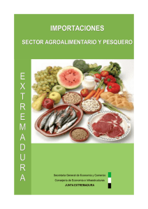 Importaciones Sector Agroalimentario y