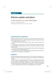Defectos septales auriculares - Sociedad Española de Cardiología