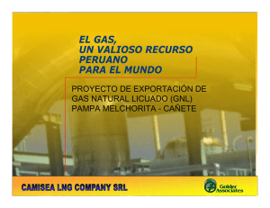 PROYECTO DE EXPORTACIÓN DE GAS NATURAL LICUADO
