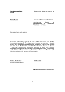 4. Análisis de Jurisprudencial del Registro de Entidades