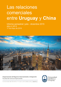 Las relaciones comerciales entre Uruguay y China