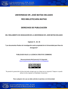 El Legado de un Sueño - Universidad Dr. José Matías Delgado