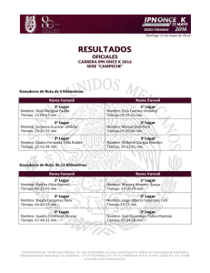 RESULTADOS - Canal Once