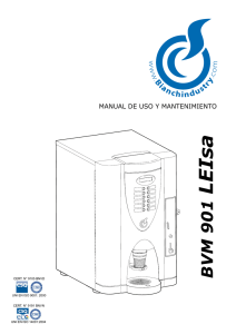 manual usuario lei sa - Agrupación Empresas Vending