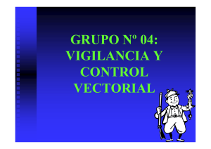grupo nº 04: vigilancia y control vectorial - BVS-INS