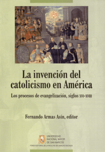 La invención del . catolicismo en América