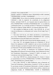 LA PLATA, de Junio de 2005 - Tribunal Fiscal de Apelación