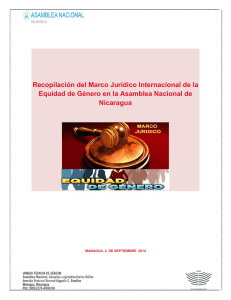 Recopilación del Marco Jurídico Internacional de la Equidad de
