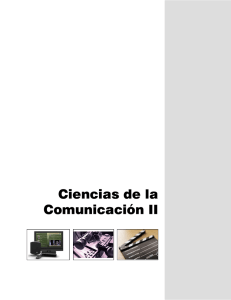 Ciencias de la Comunicación II