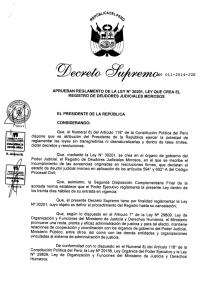 decreto supremo nº 011-2014-jus