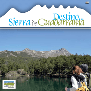 Destino…Sierra de Guadarrama