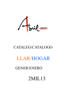 Catálogo Hogar