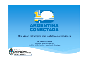 Argentina Conectada: una visión estratégica para la