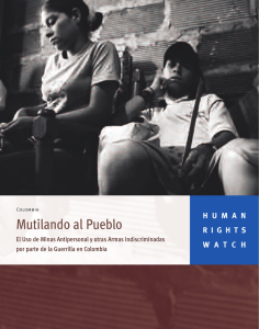 Mutilando al Pueblo - Human Rights Watch