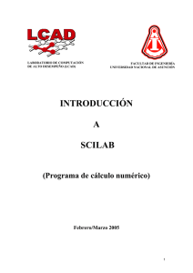 introducción a scilab