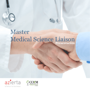 Master Medical Science Liaison - Azierta
