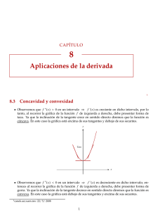 Aplicaciones de la derivada - Canek