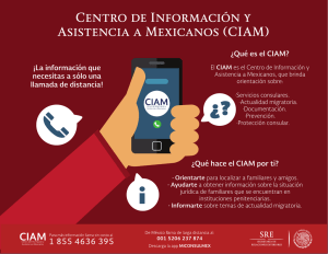 Centro de Información y Asistencia a Mexicanos (CIAM)
