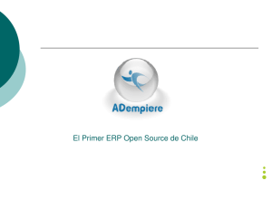 El Primer ERP Open Source de Chile