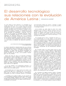 El desarrollo tecnológico - revista de comercio exterior