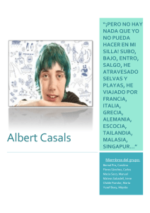 Albert casals - Universidad Autónoma de Madrid