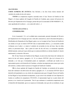 126-COM-2014 CORTE SUPREMA DE JUSTICIA: San Salvador, a
