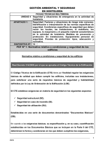 PDF Nº 1: Normativa relativa a condiciones y seguridad de los