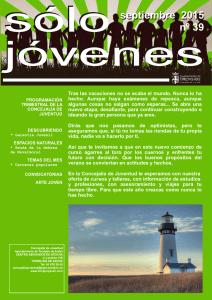 Septiembre 2015 - Concejalía de juventud | Torrejón de Ardoz