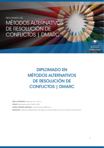 diplomado en métodos alternativos de resolución de conflictos | dmarc