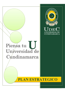 piensa tu u - Universidad de Cundinamarca