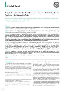 Comparative study of the Pro-Atherosclerotic Profile of students of