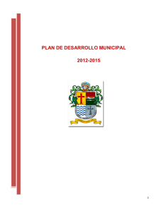 Plan de Desarrollo Municipal 2012-2015