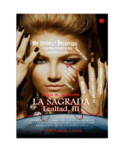 La Sagrada (Saga Lealtad) (Spanish Edition)