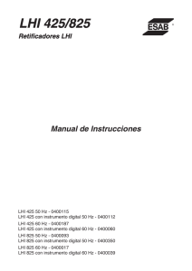 Manual LHI 825