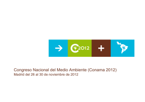 Congreso Nacional del Medio Ambiente (Conama 2012)
