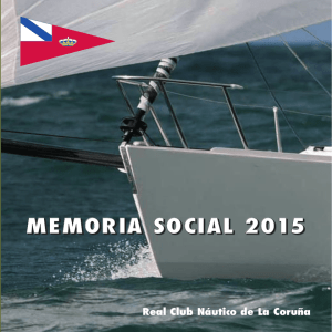 2 Memoria Social 2015 - Real Club Náutico de A Coruña