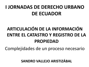 Diapositiva 1 - Ministerio de Desarrollo Urbano y Vivienda