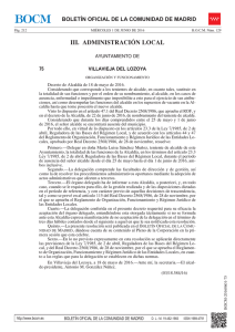 III. ADMINISTRACIÓN LOCAL - Sede Electrónica del Boletin Oficial