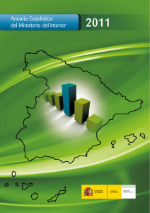 Anuario Estadístico del Ministerio del Interior 2011