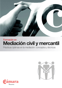 Mediación civil y mer Mediación civil y mercantil