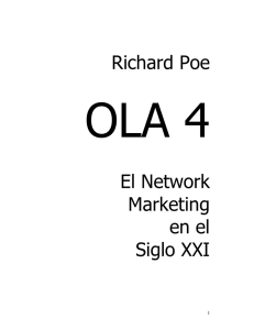 Richard Poe El Network Marketing en el Siglo XXI