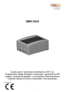 Descargar Instrucciones QMH H433