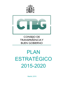 Plan Estratégico 2015-2020 definitivo, incorporando las