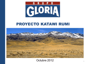 PROYECTO KATAWI RUMI - Instituto de Ingenieros de Minas del Perú